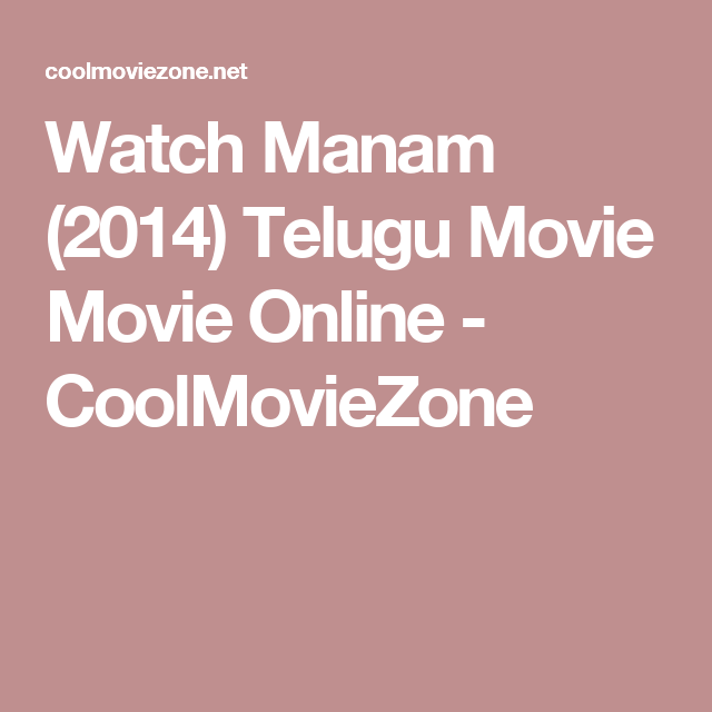 Manam Movie Online